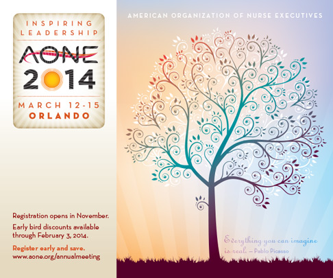 AONE 2014 Registration Brochure Design