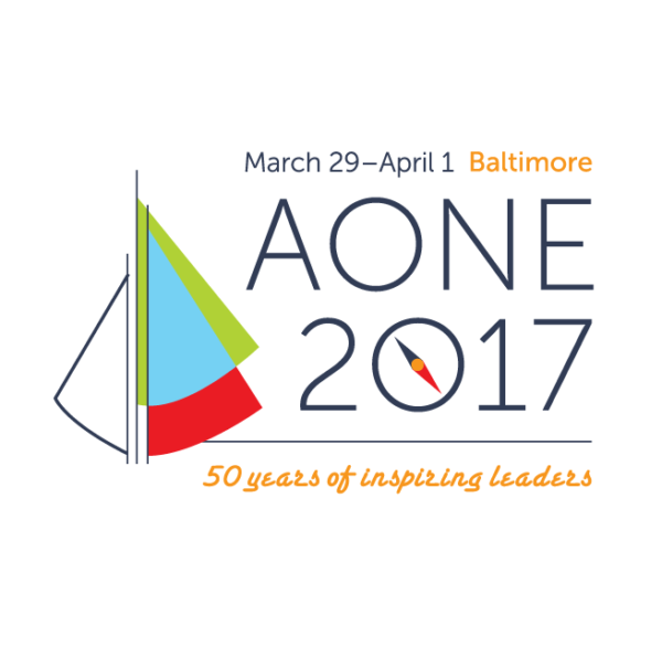 Conference Branding for AONE 2017 hughes design communications
