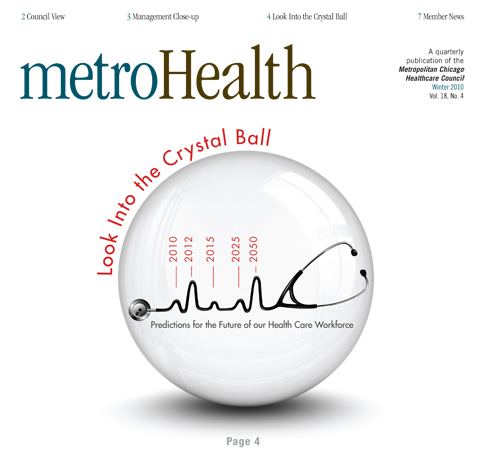 metroHealth Magazine Cover Design