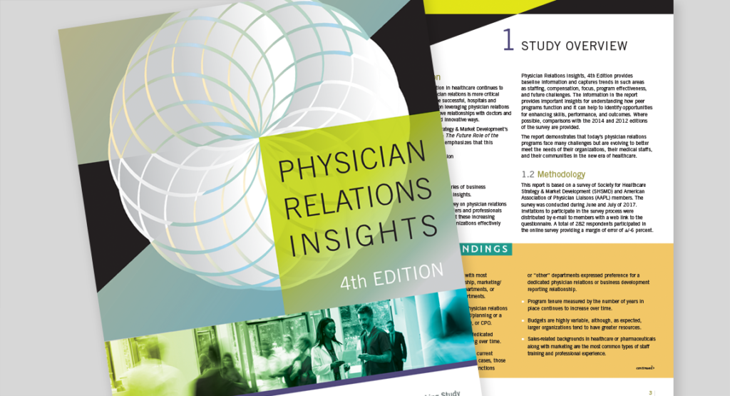 SHSMD Physician Relations Report Design