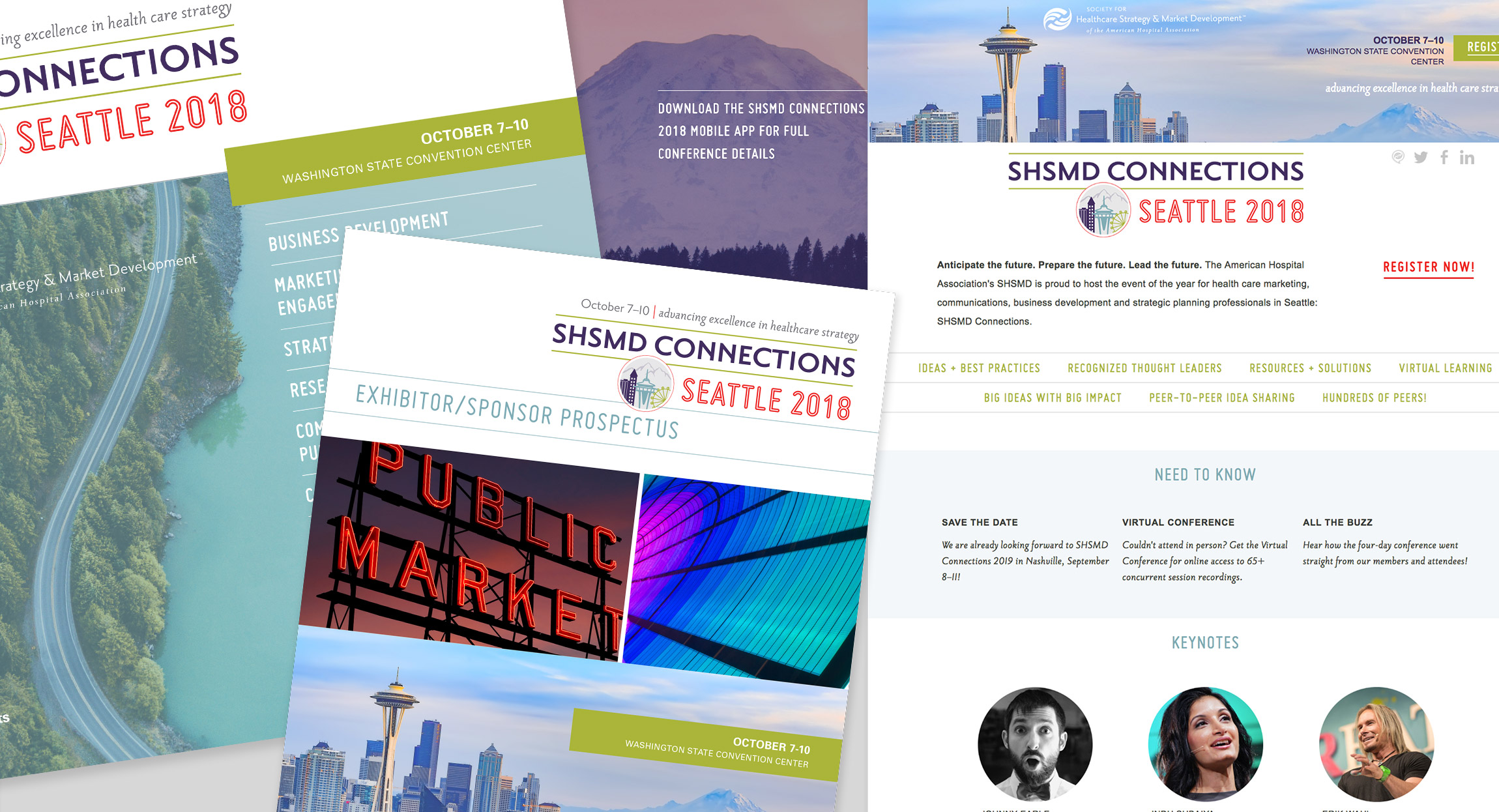 SHSMD Connections 2018 Annual Conference Materials Design by Hughes Design