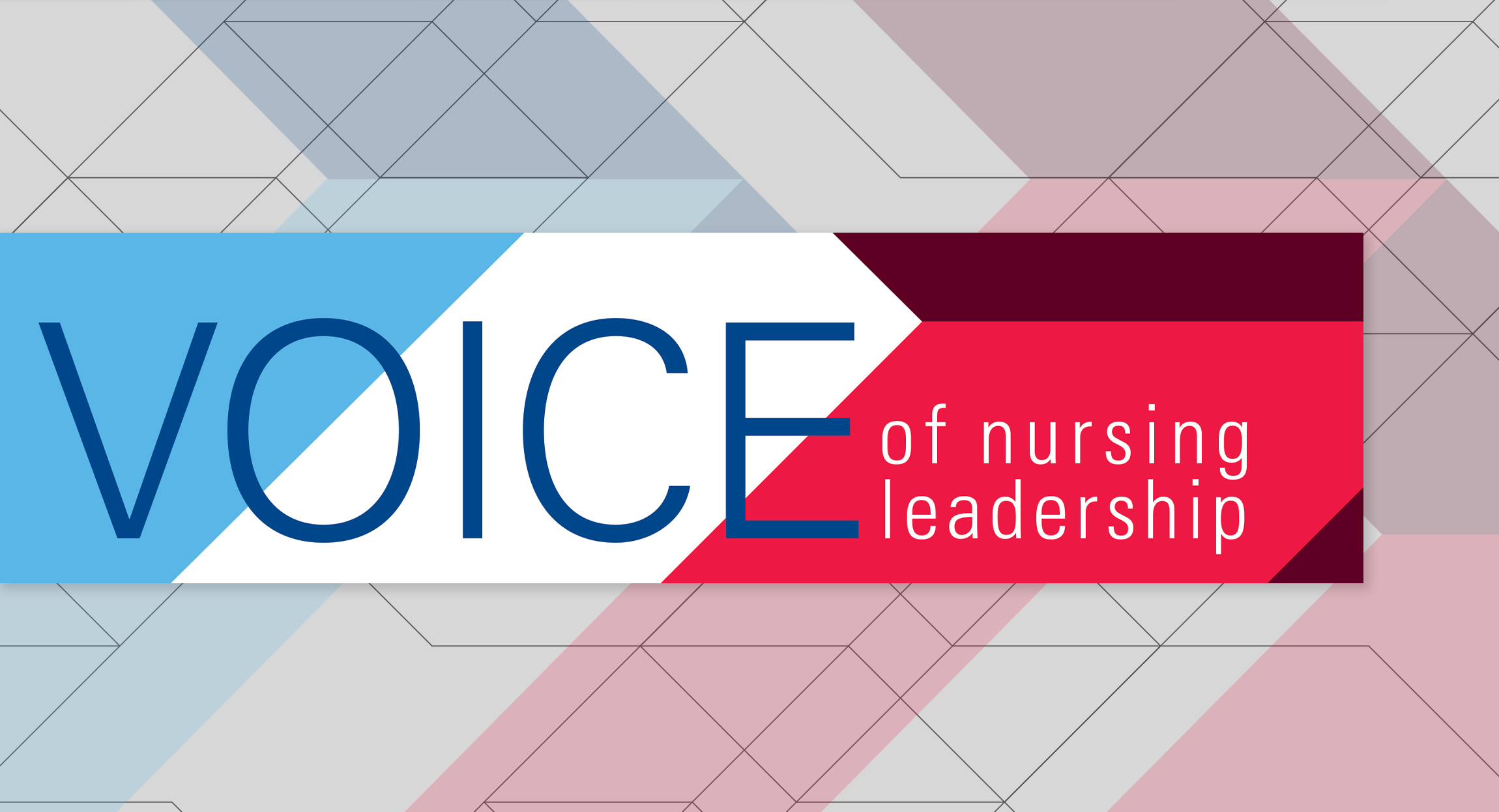 AONL Voice of Nursing Leadership Magazine design by Hughes design | communications