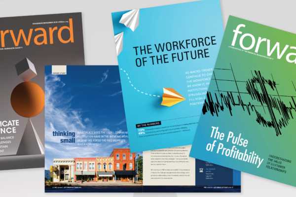 FMS Forward Magazine Design by Hughes Design | Communications