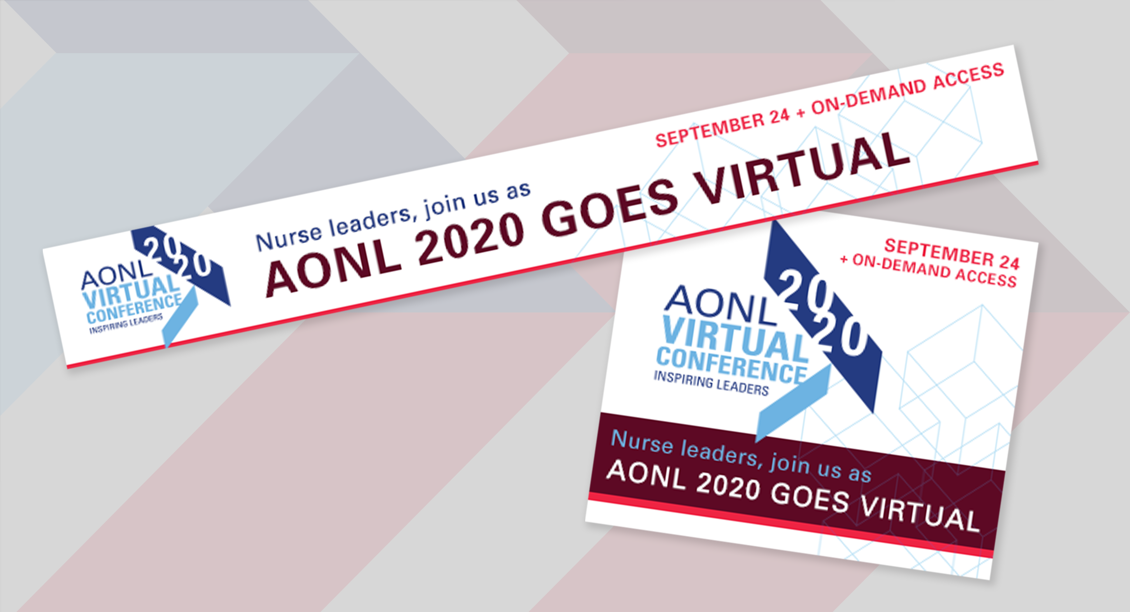 AONL2020 Virtual Conference Banner Ad Design