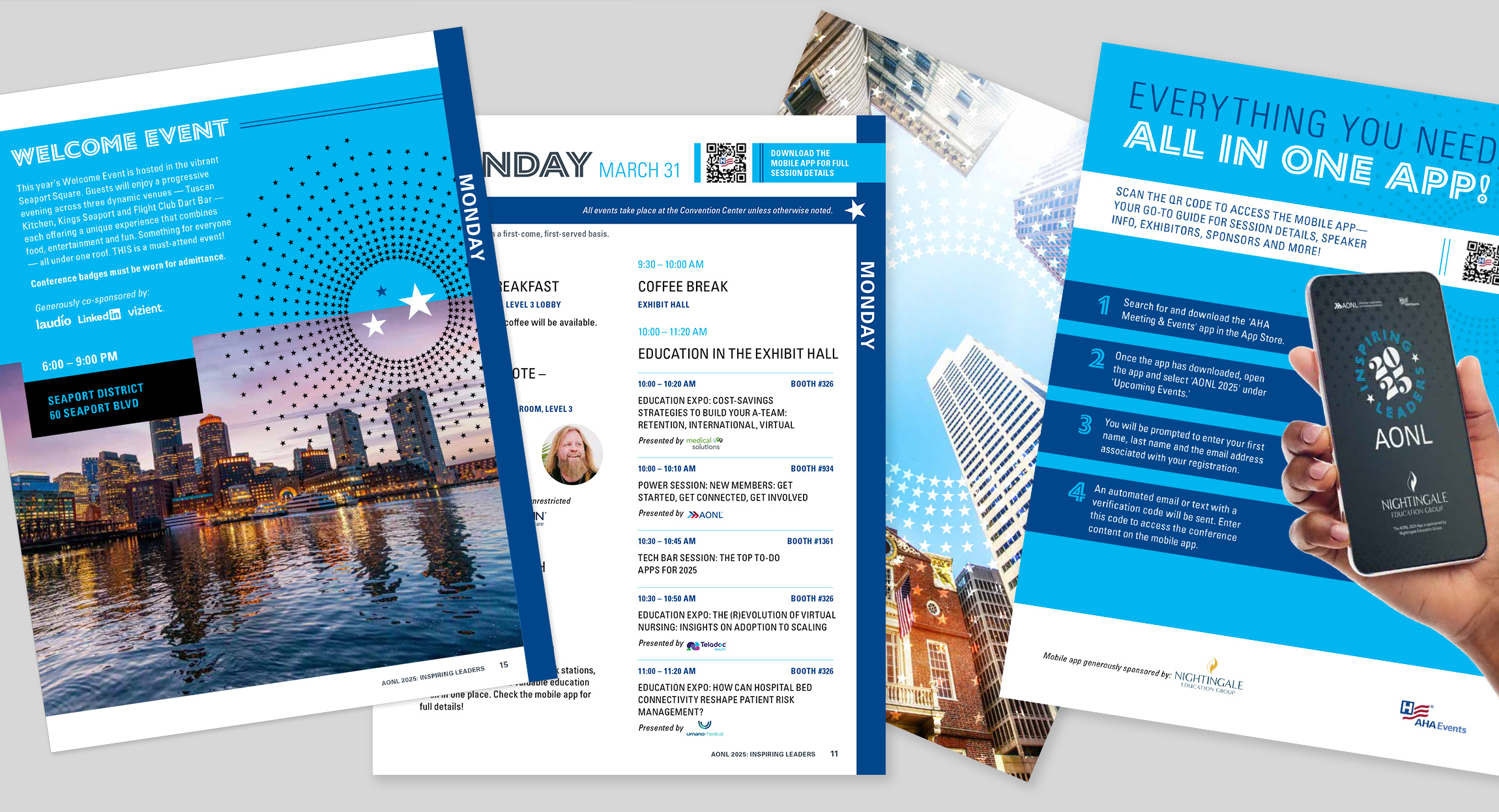 AONL 2025 Annual Conference Onsite Guide Layout and Pages