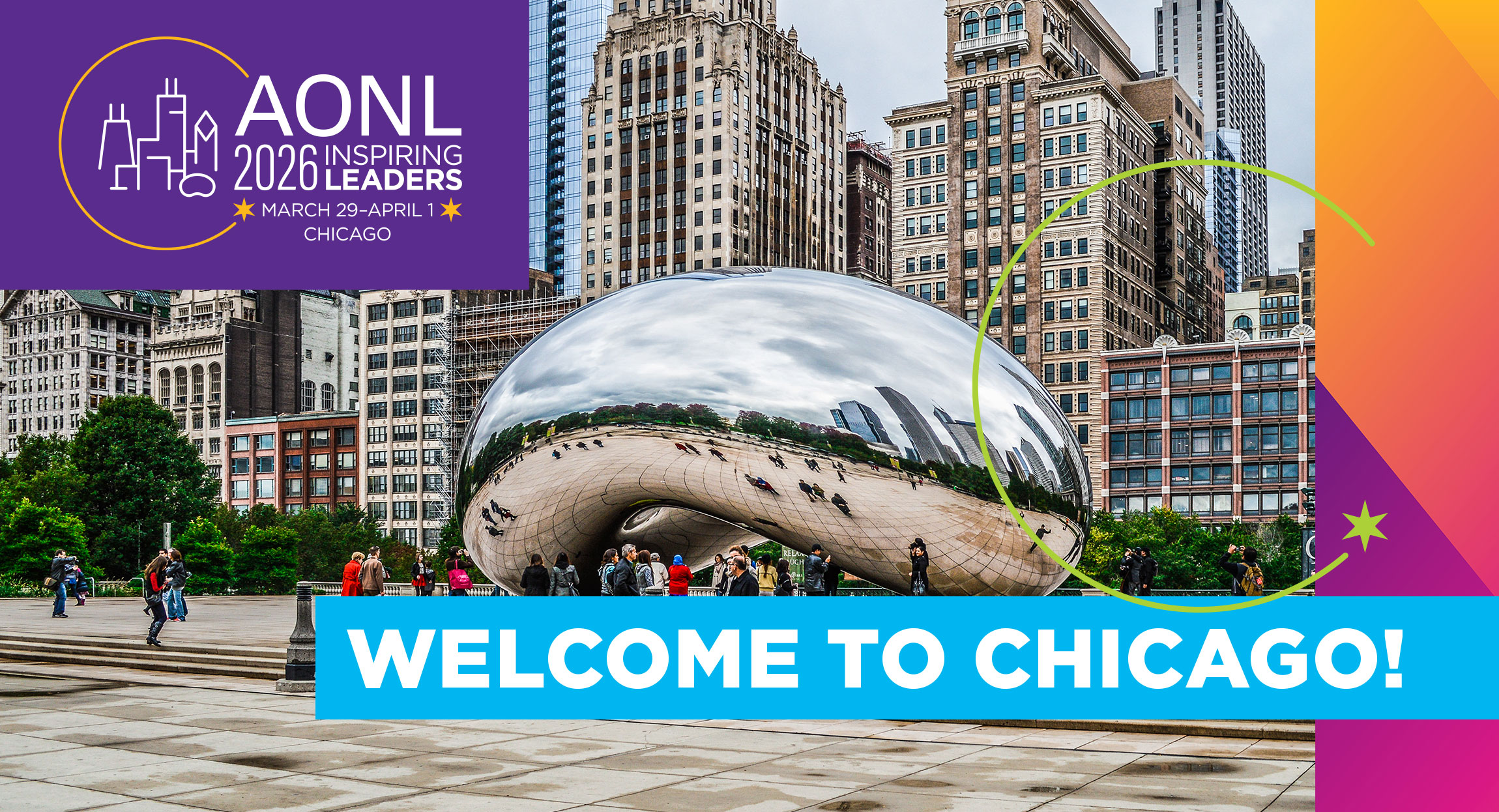 AONL 2026 Annual Conference Print Materials Design by Hughes Design Chicago